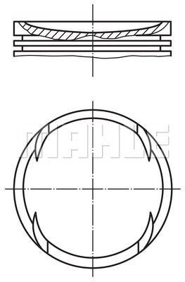 WILMINK GROUP Поршень WG1261288